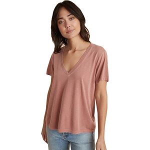 Marine Layer Boyfriend V-Neck Top
